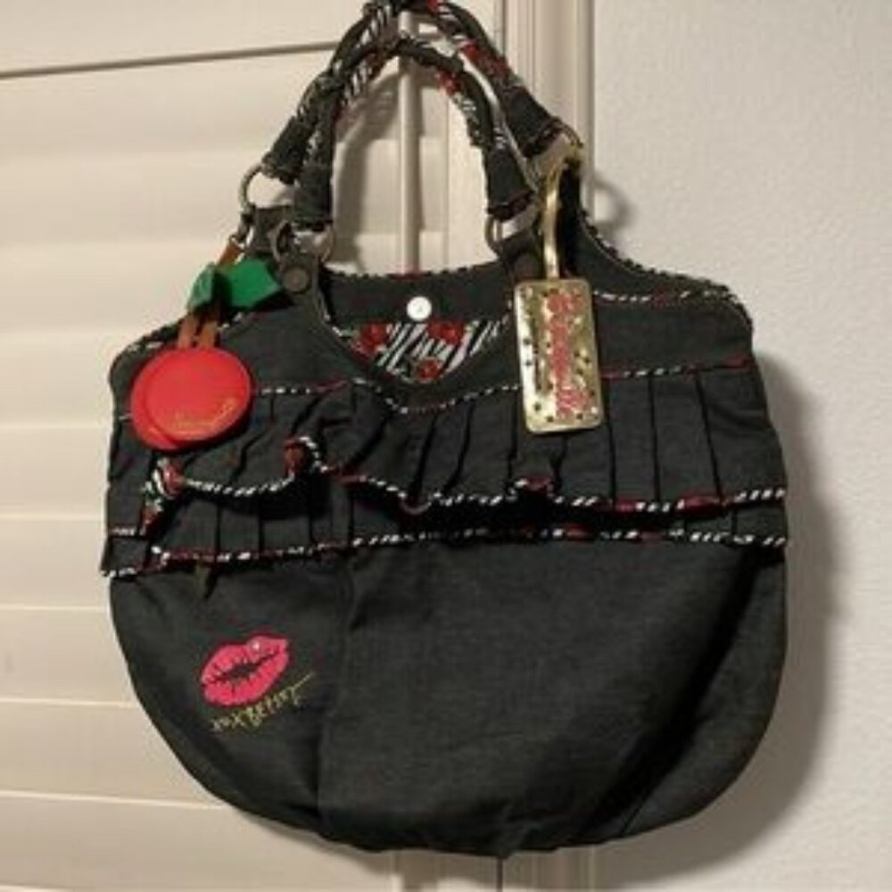Betsey Johnson Black denim